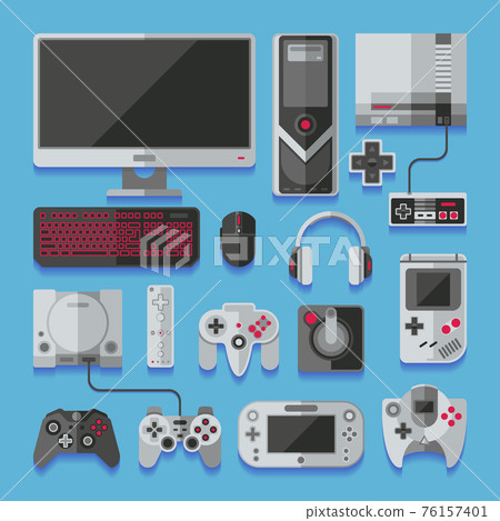 Computer, digital video online game console, game tools set Computer, digital video online game console, game tools set 76157401