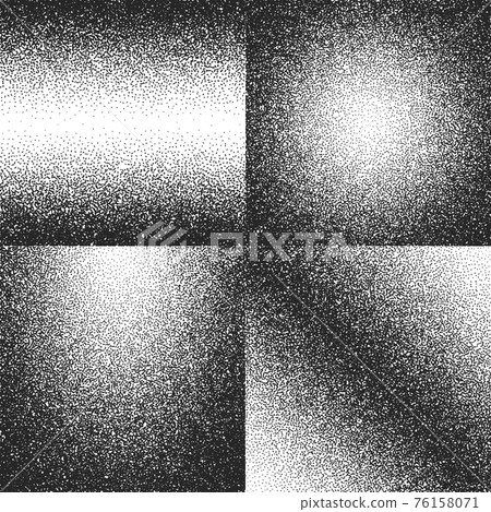 Distressed, dirty dust, grunge noise textures set Distressed, dirty dust, grunge noise textures set 76158071