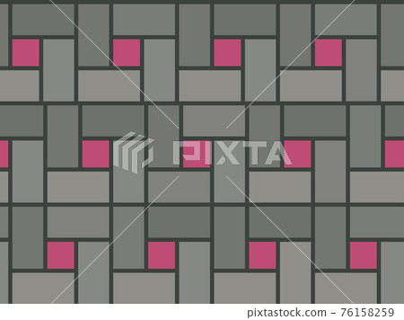 stones floor tile seamless pattern 76158259