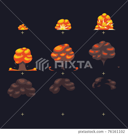 explosion, war game blast fx animation frames sprite explosion, war game blast fx animation frames sprite 76161102