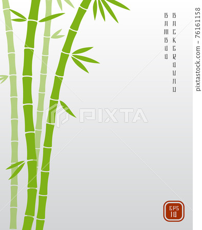 Chinese bamboo or japanese bambu asian background 76161158
