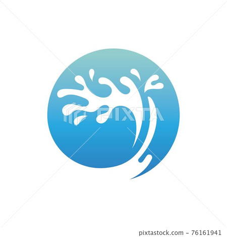 splash water nature logo and symbol vector image splash water nature logo and symbol vector image 76161941