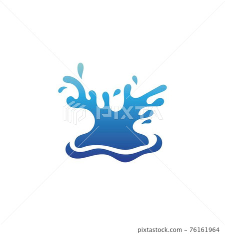 splash water nature logo and symbol vector image splash water nature logo and symbol vector image 76161964