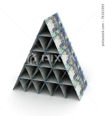 South African Rand Pyramid 76161993