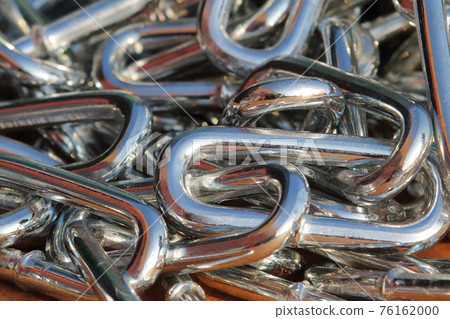 links of chrome construction chain close up for background on page links of chrome construction chain close up for background on page 76162000