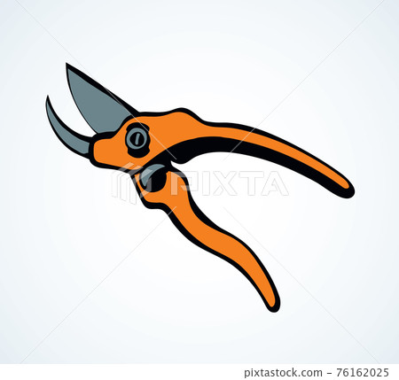 Vector drawing. Pruner 76162025