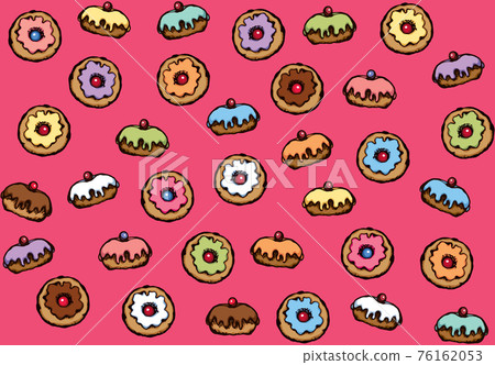 Donut. Vector drawing Donut. Vector drawing 76162053