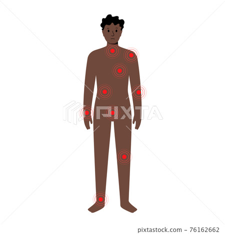 Pain in male body 76162662