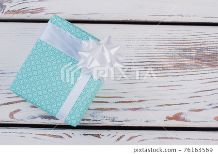 Beautiful gift box with copy space. Beautiful gift box with copy space. 76163569