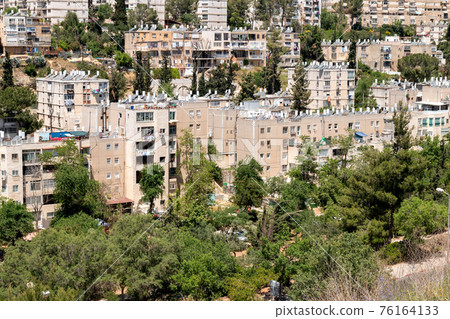 Residential Neighborhood in Jerusalem - Midddle East Residential Neighborhood in Jerusalem - Midddle East 76164133