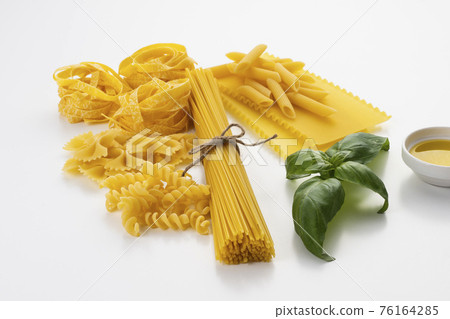 Various pasta lost before cooking image - Stock Photo [76164285] - PIXTA