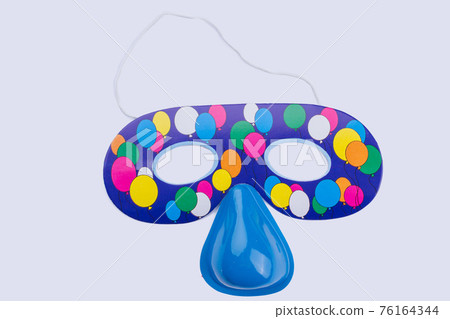 Blue eye mask for kids Birthday celebration. 76164344