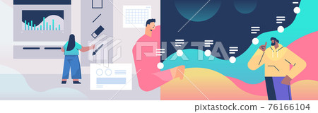 designers team creating website user interface graphic design UI creative service concept 76166104