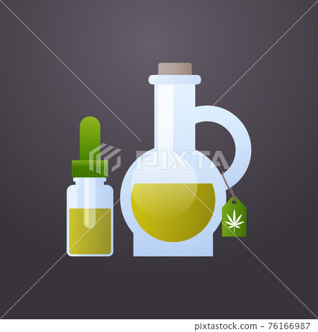 cbd hemp oil extracted from a marijuana plant medical cannabis pharmaceutical industry concept flat cbd hemp oil extracted from a marijuana plant medical cannabis pharmaceutical industry concept flat 76166987