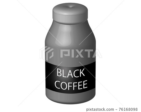 罐裝咖啡黑3D 76168098