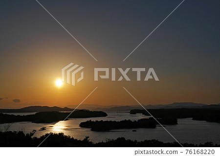 [伊勢志摩霧垣天文台（傍晚）]三重縣志摩市大町町富山 76168220