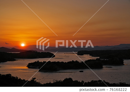 [Ise Shima Kirigaki Observatory (Evening)] Toyama, Daio-cho, Shima City, Mie Prefecture 76168222