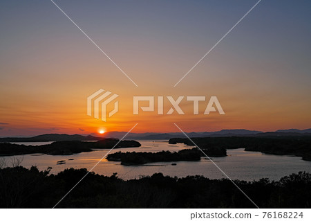 [Ise Shima Kirigaki Observatory (Evening)] Toyama, Daio-cho, Shima City, Mie Prefecture 76168224