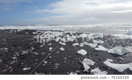 Iceland Diamond Beach Jokulsarlon Glacier 76168389
