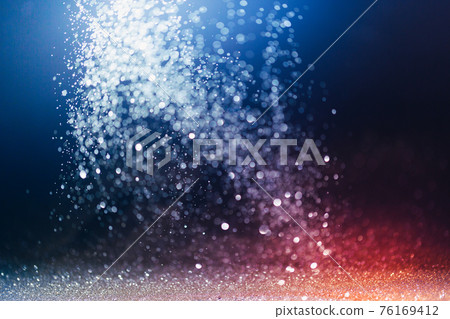 Diamond dust bokeh  background 76169412
