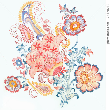 色彩豐富的花卉素材組合和設計元素 色彩豐富的花卉素材組合和設計元素 76170212