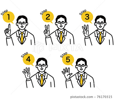 醫生醫生男性流行設置步驟 76170315