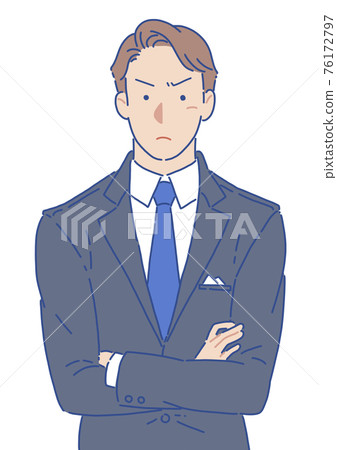 西裝革履的男人很容易生氣 76172797