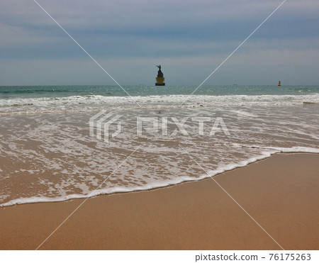 Scenery of haeundae beach, Busan, South Korea, Asia Scenery of haeundae beach, Busan, South Korea, Asia 76175263