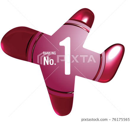 RankingNo1 飛機密封蠟式框架紅色矢量圖 RankingNo1 飛機密封蠟式框架紅色矢量圖 76175565