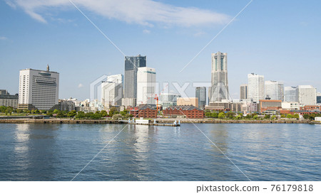 神奈川縣橫濱市港未來的春天 神奈川縣橫濱市港未來的春天 76179818
