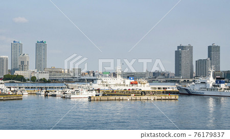 神奈川縣橫濱市港未來的春天 神奈川縣橫濱市港未來的春天 76179837