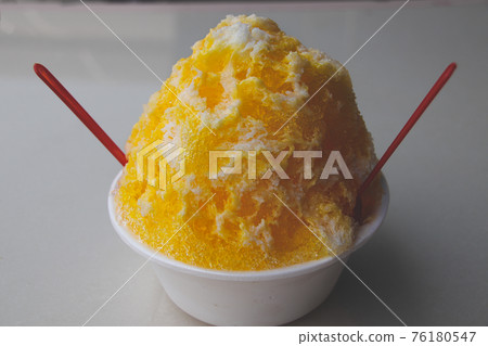 Cambodian shaved ice known as Teuk Kork Chus traditionally served on summers and during Khmer New Year 76180547