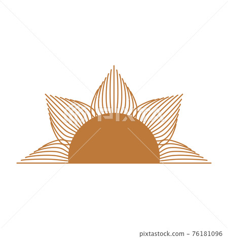 Magic concept, half vintage sun with cat's eye, trending beige. Figure astrology, Boho design, pagan symbols for divination Magic concept, half vintage sun with cat's eye, trending beige. Figure astrology, Boho design, pagan symbols for divination 76181096