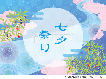 七夕背景(2021)-5 七夕背景(2021)-5 76182163