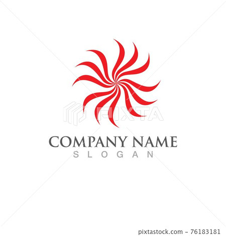 vortex vector illustration icon 76183181