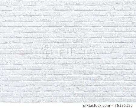 White brick wall background image 76185133
