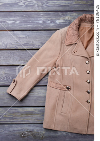 Beige winter jacket. Beige winter jacket. 76186428
