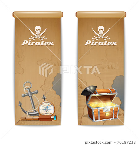 Pirate Banner Vertical 76187238