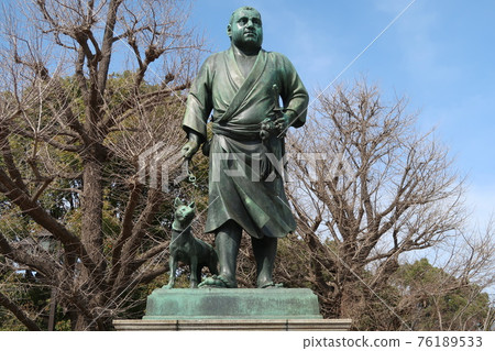 上野恩施公園西鄉隆盛雕像 76189533