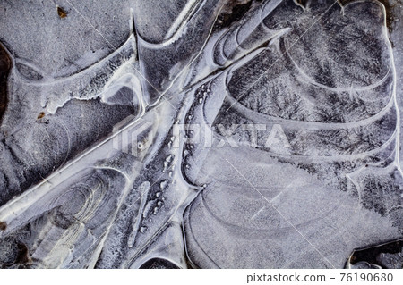 Bubbles in ice Bubbles in ice 76190680