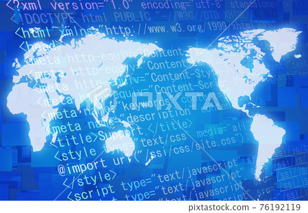 HTML programming language background material - Stock Illustration ...