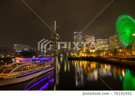 Minato Mirai night view (Kanagawa - Yokohama city) 76192482