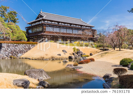 Japanese garden and Rinkokaku Japanese garden and Rinkokaku 76193178