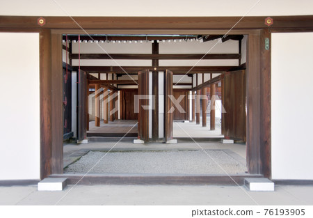 京都御所走廊到京都市紫心殿 京都御所走廊到京都市紫心殿 76193905