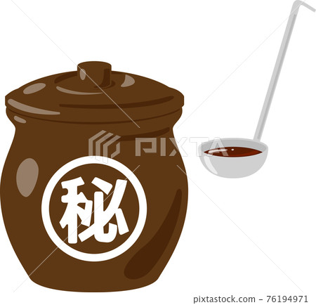 Secret sauce in a bottle 76194971