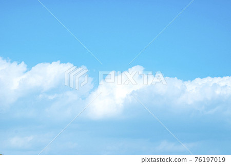 藍天背景材料雲圖像 76197019