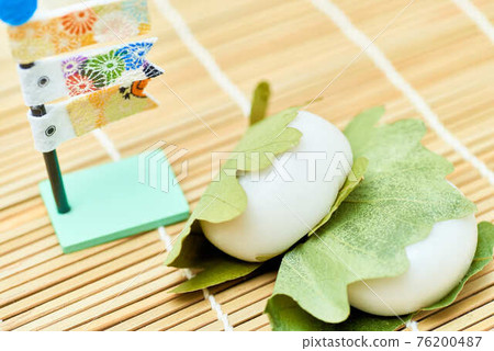 May 5 Children's Day and Kashiwamochi May 5 Children's Day and Kashiwamochi 76200487