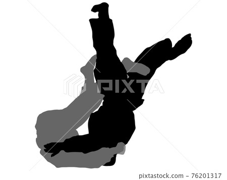 柔道剪影 _ Tomoe nage 76201317