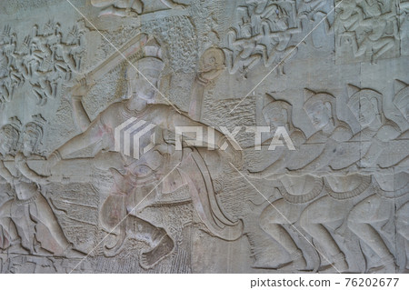 Cambodia ruins Angkor world heritage 76202677