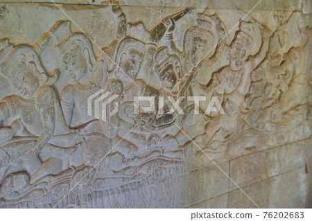 Cambodia ruins Angkor world heritage 76202683